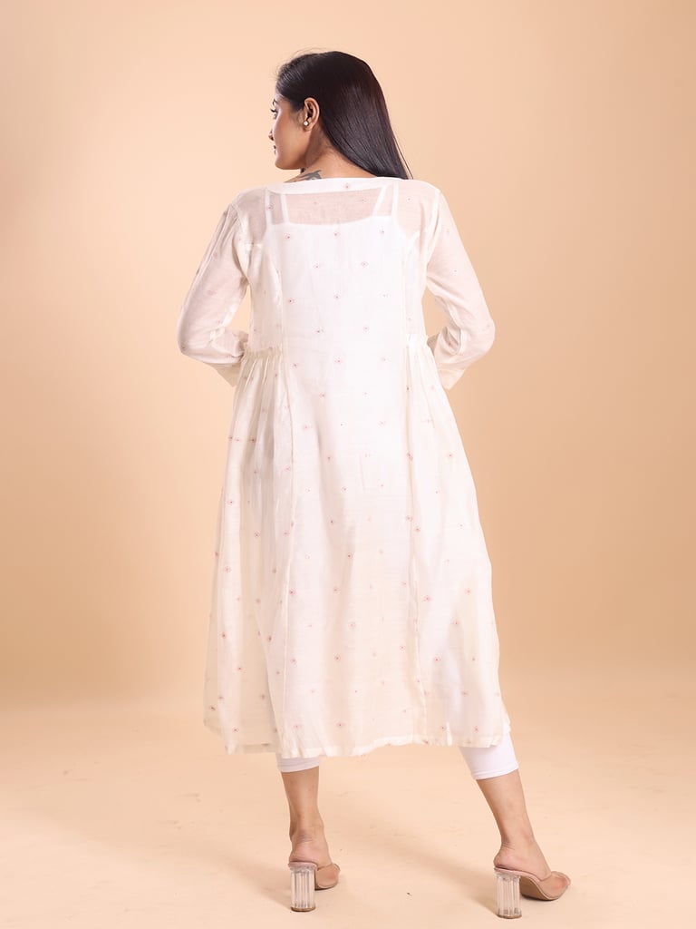 BLOUSON JAMDANI ETHNIC KURTI - Thumbnail 6