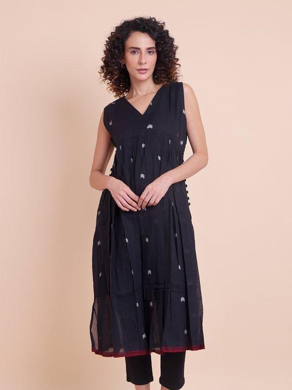 BLOUSON JAMDANI ETHNIC KURTI - View 1