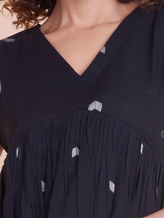 BLOUSON JAMDANI ETHNIC KURTI - Thumbnail 3